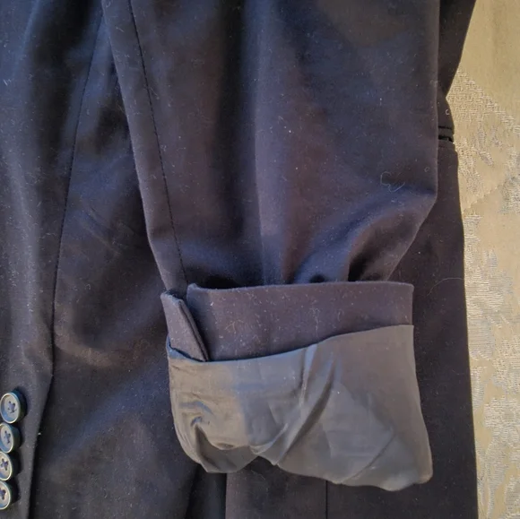 JCrew Factory crewcuts boys size 16 Thompson suit jacket in flex chino in black